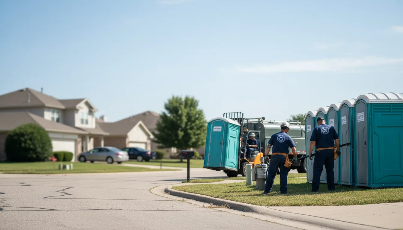 Porta Potty Rental in Orange, NJ near me